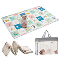 51"x79" Baby Play Mat Kids Crawling Soft Activity Floor Playmat 2 Side