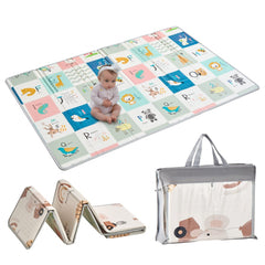 51"x79" Baby Play Mat Kids Crawling Soft Activity Floor Playmat 2 Side