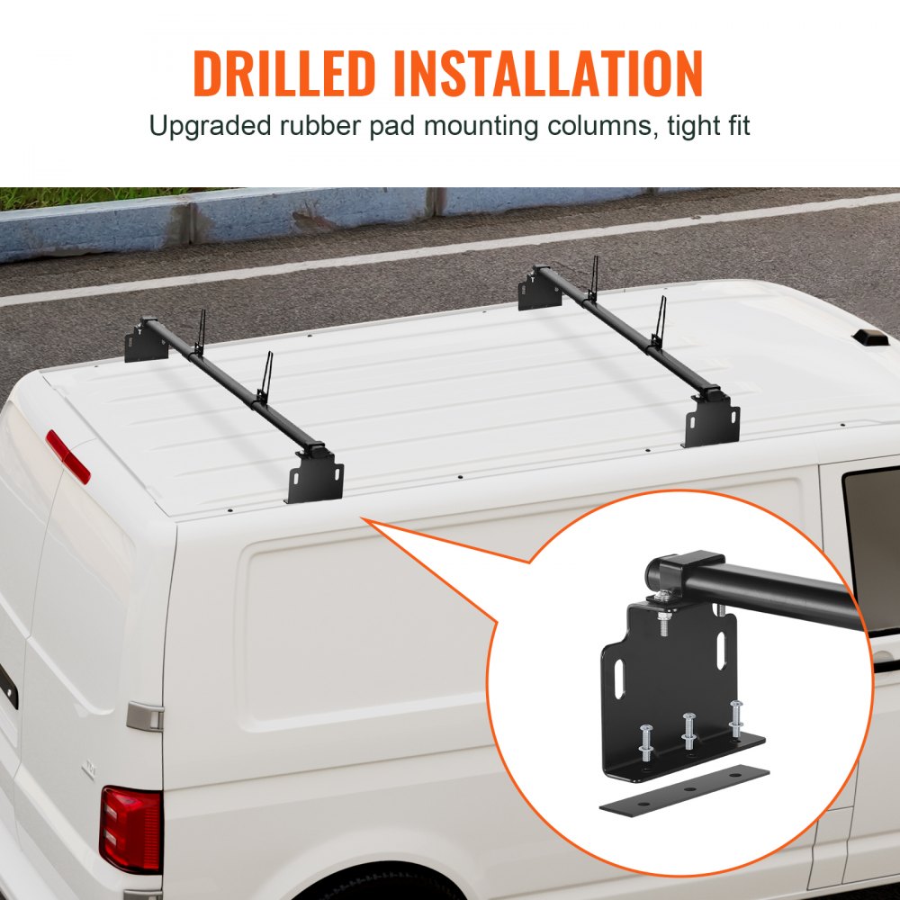 Trailer Ladder Rack Van Roof Ladder Rack for Universal Truck Roofs