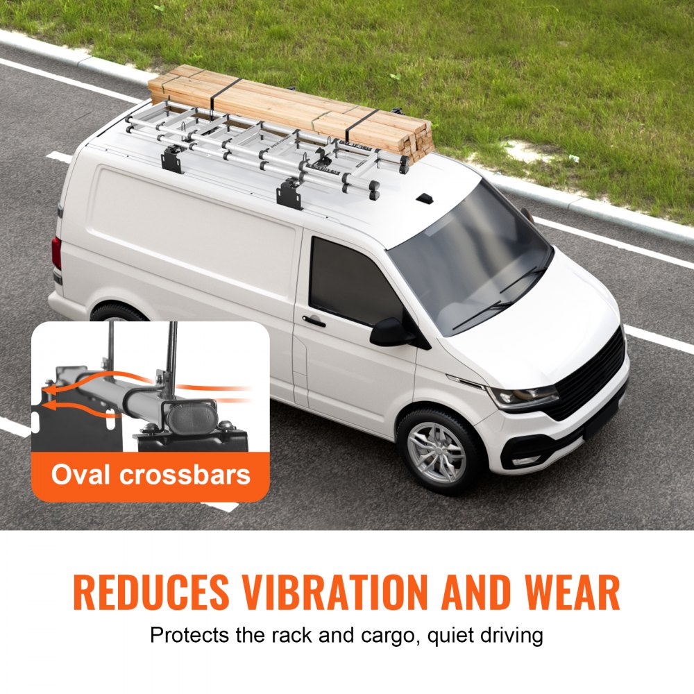 Trailer Ladder Rack Van Roof Ladder Rack for Universal Truck Roofs