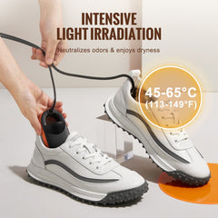Bostome Portable Boot & Shoe Dryer with auto temp control and fireproof ABS construction.