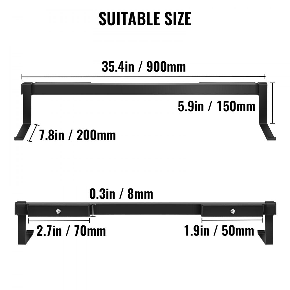 Window Box Brackets 88lbs Planter Box Brackets 35.4 x 7.8 x 5.9 in Black Planter Mounting Bracket Iron Material Black Window Box Hanger Bracket for Flower Box Durable Window Box Holder