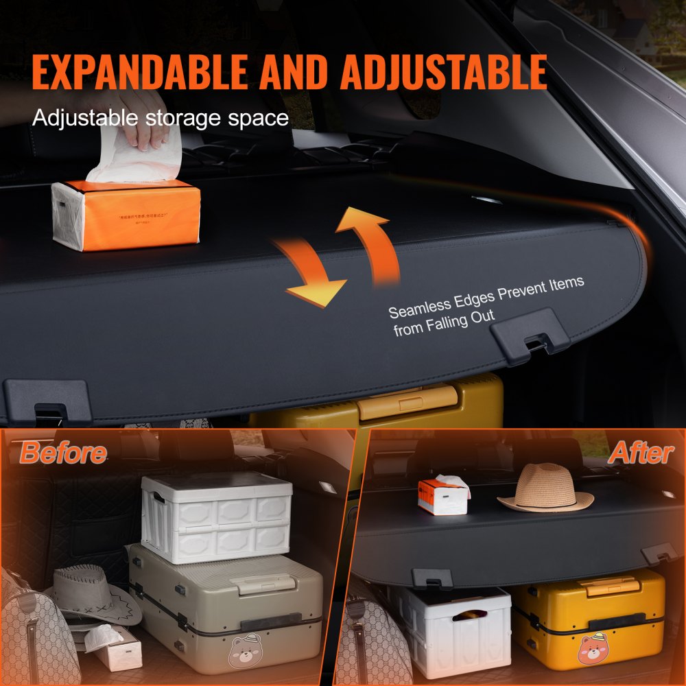 Retractable Cargo Cover for Mazda CX-5 2017-2024 Upgraded Rear Trunk Cover