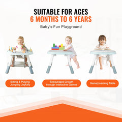 Baby Activity Center Interactive Play Center Table with Toys Music Songs