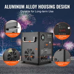 Cold Spark Firework Machine x2 500W 6.6-13ft Stage DJ Wedding Event Party