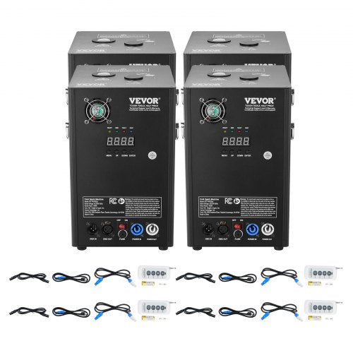 Cold Spark Firework Machinex4 700W 6.6-16.4ft Stage DJ Wedding Event Party