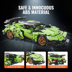 STEM Building Toys for Kids 2 in 1 App & Remote Control Car/Robot 461 PCS