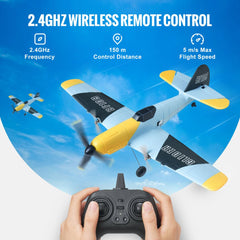 RC Airplane WWII Fighter EPP Foam RC Plane Toy with 2.4 GHz Remote Control