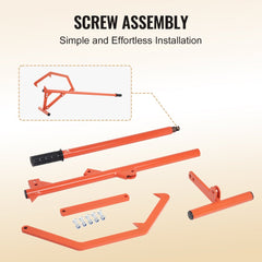 Timberjack 46.5 in Heavy Duty Log Lifter for Max 25" Dia Logs Rolling