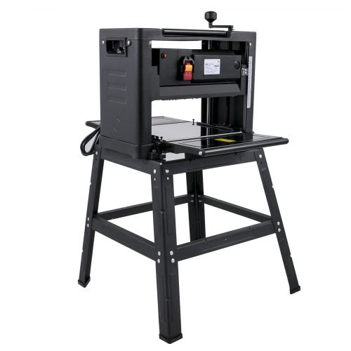 Bostome 12.5" thickness planer with 2000W motor and adjustable cutting thickness for woodworking.