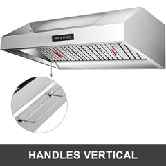 Stainless steel range hood filters, 20x25 inches, designed for efficient grease management.