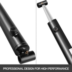 Bostome hydraulic cylinder with a 2" bore and 36" stroke, featuring durable construction.