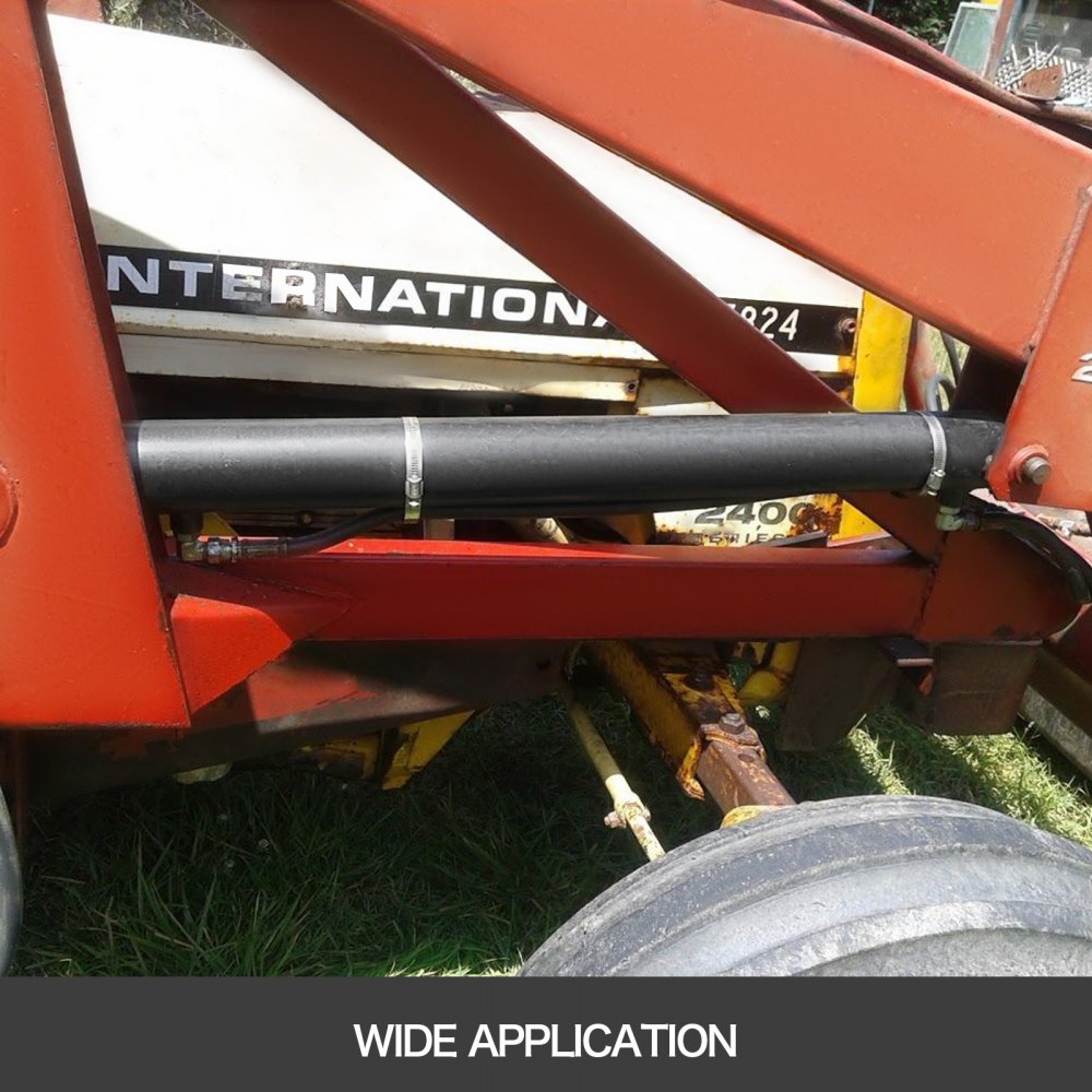 Bostome hydraulic cylinder with a 2" bore and 36" stroke, featuring a double acting ram.