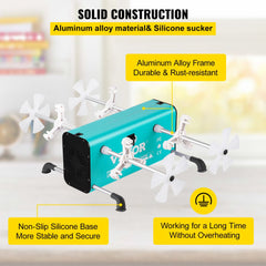 Bostome 4-arm cup turner machine in green with adjustable silicone holders and mute motor.
