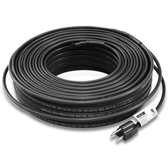 Bostome 120ft self-regulating pipe heating cable with 5W/ft output for winter protection.