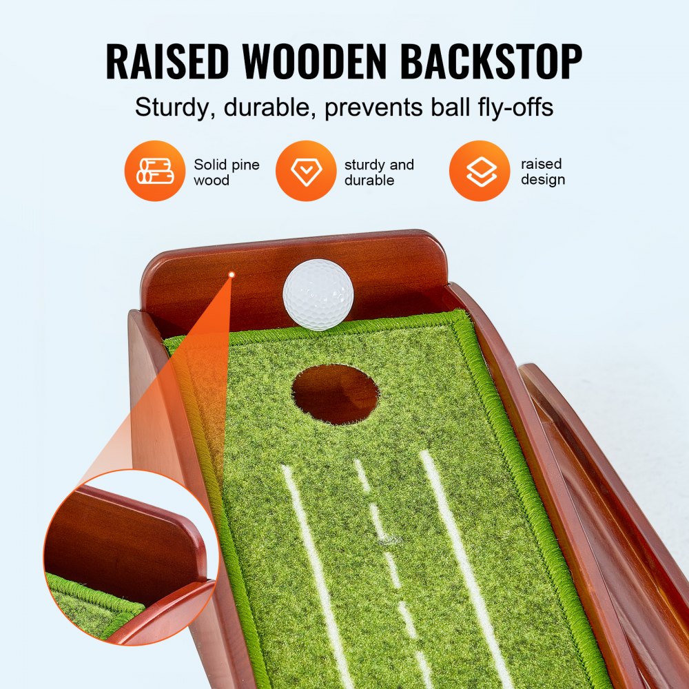 Golf Putting Mat Indoor Golf Putting Green Golf Training Practice Aid