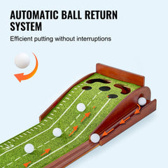 5 Hole Golf Putting Mat Indoor Golf Putting Green Golf Training Aid