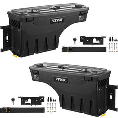 Truck Bed Storage Tool Box 2019-20 Chevrolet Silverado 1500 Left+Right