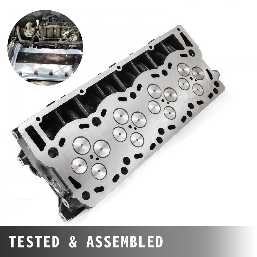 Cylinder Heads Powerstroke 6.4L Fit for 08-10 Ford F250 F350 F450 F550