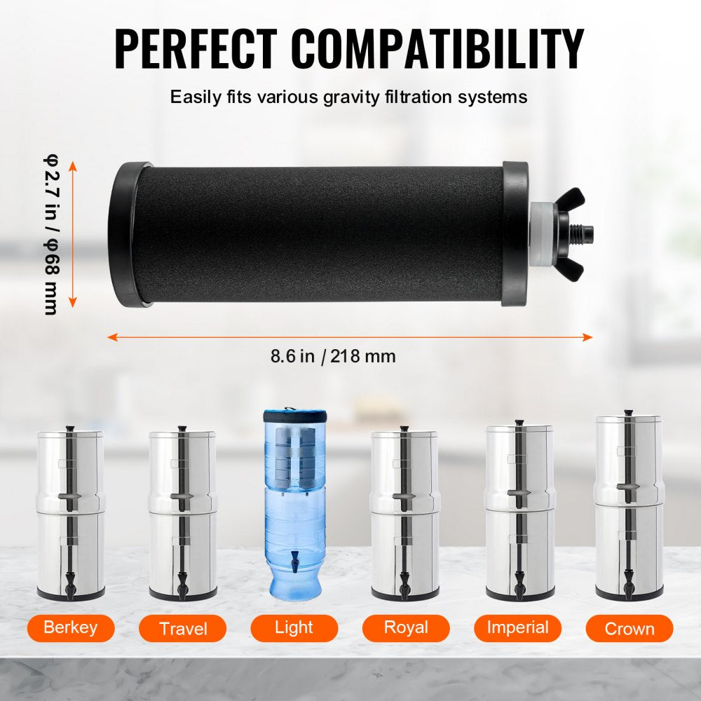 Purification Water Filter Replacement for Gravity Filter System 2 Pack