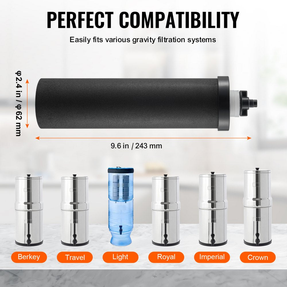 Purification Water Filter Replacement for Gravity Filter System 2 Pack