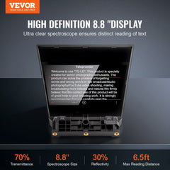 8`` Portable Teleprompter Remote for Webcam Smartphone Live Streaming