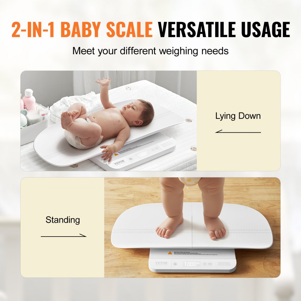 Baby Scale Smart Bluetooth Infant Weight Digital Scale with Hold Function