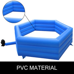 Gaga Ball Pit Inflatable, 20 ft Gagaball Court with Electric Air Pump, Inflates in Under 3 Minutes for Outdoor Indoor School Family Activity