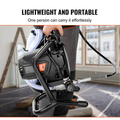 Stand Airless Paint Sprayer, 3000PSI 750W Efficient Electric Airless Sprayer,for Home Interior and Exterior Furniture and Fences, Handheld Paint Sprayers, Fine and Even Painting Effect