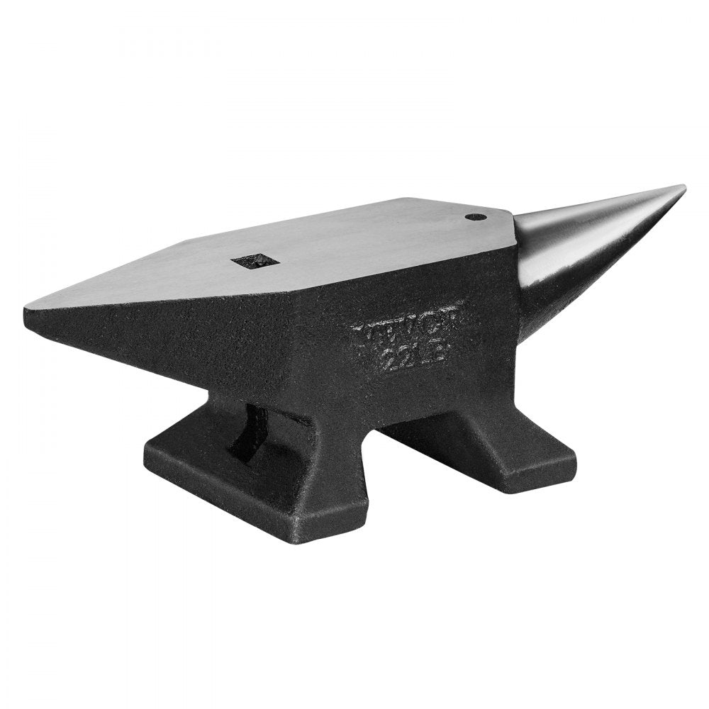Bostome 22lbs cast steel single horn anvil with 50HRC hardness.