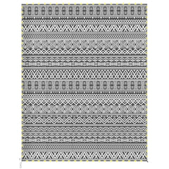Outdoor Rug Carpet with USB Lights Reversible Patio Rug with Carry Bag for Camping 10' x 8'